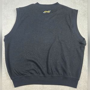Snake Eyes sweater Vest mens xl Golf Apparel V-Neck Sleeveless Heavy Pullover